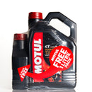 Huile de moteur à moto synthétique 10W40 4T 5L - MOTUL 7100-1