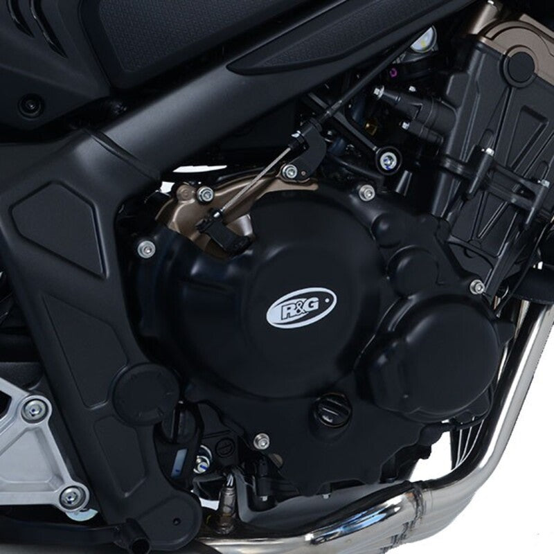 Honda CBR 650 R [2024-2026] - Protecteur de couvercle de carter moteur gauche Race Series - Noir Honda CB650R/CBR650R