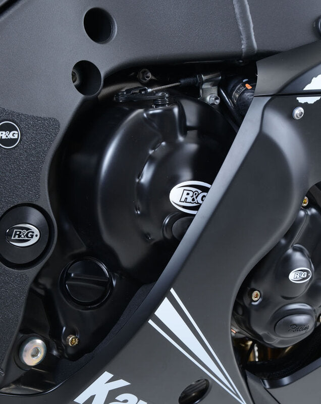 Kawasaki NINJA ZX-10 R ABS ZX1000S [2016-2018] - Race Series Engine Case Cover Protector - Black Kawasaki ZX-10R/RR