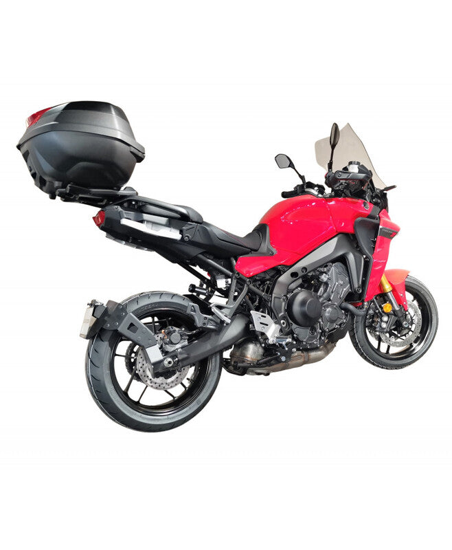 Yamaha Tracer 9 [ACCESS DESIGN] - Support de plaque d'immatriculation « monté sur roue » noir - Yamaha MT-09 Tracer/GT