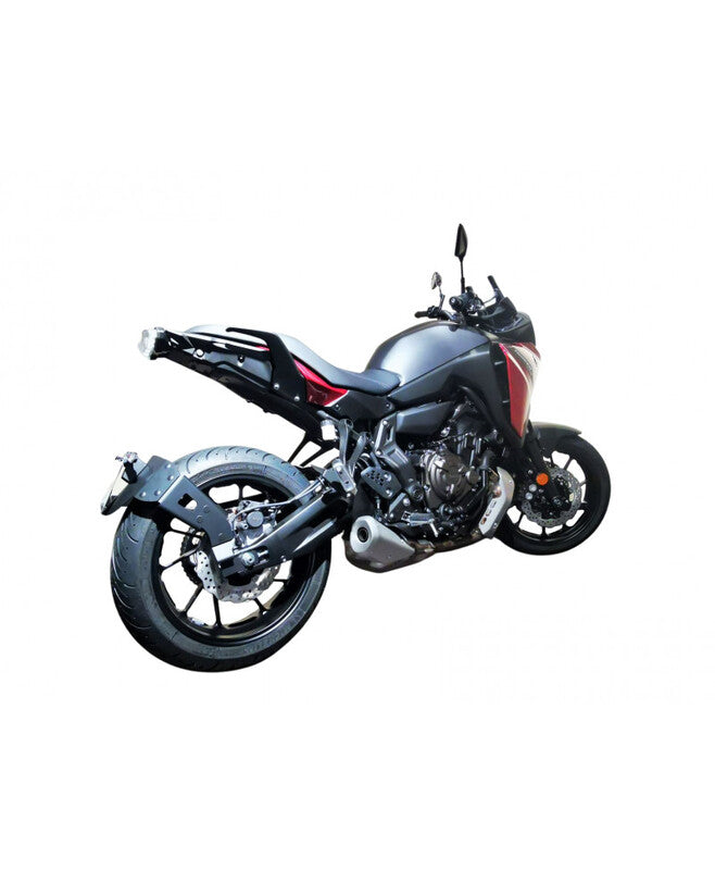Yamaha Tracer 700 [ACCESS DESIGN] - ''Wheel Fitted'' License Plate Holder Black - Yamaha MT-07 Tracer