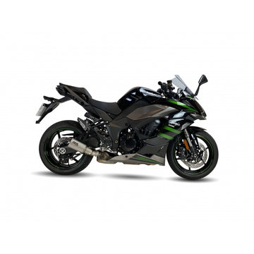 Kawasaki Ninja 1000 [IXIL] - Silencieux RC inox / embout carbone - CK7294RC