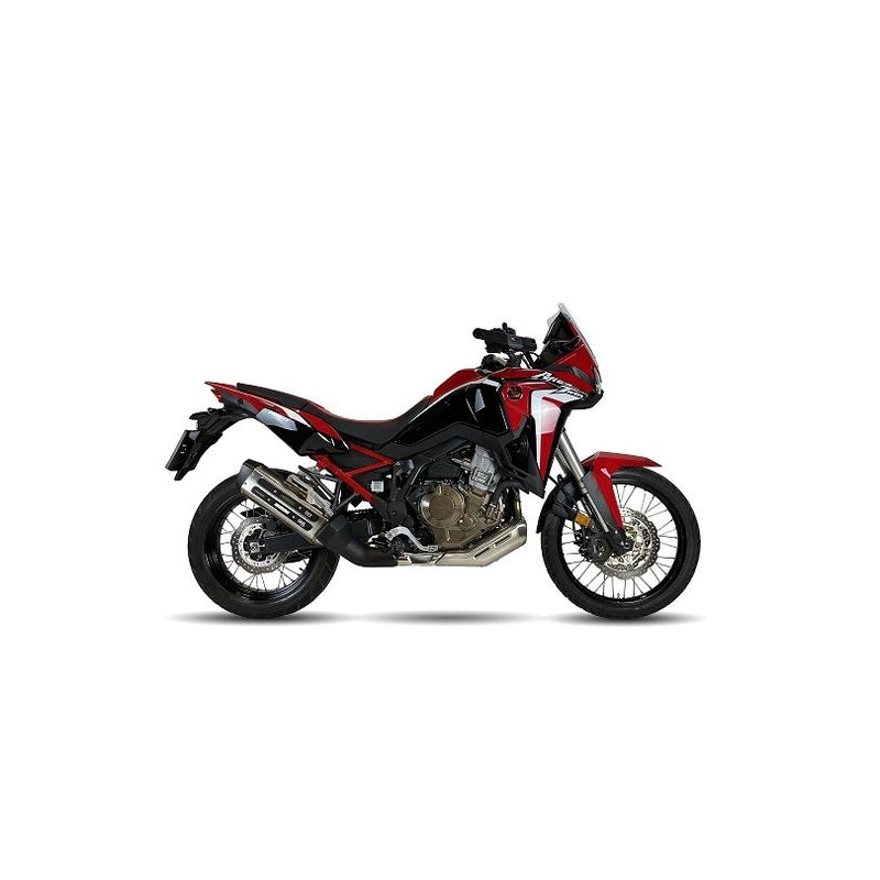 Honda Crf 1100 [IXIL] - MXT silencer stainless steel / end cap black - EH6046SS