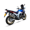 Honda Crf 1000 Africa Twin [IXIL] - MXT silencer stainless steel / end cap black - EH6082SS-3