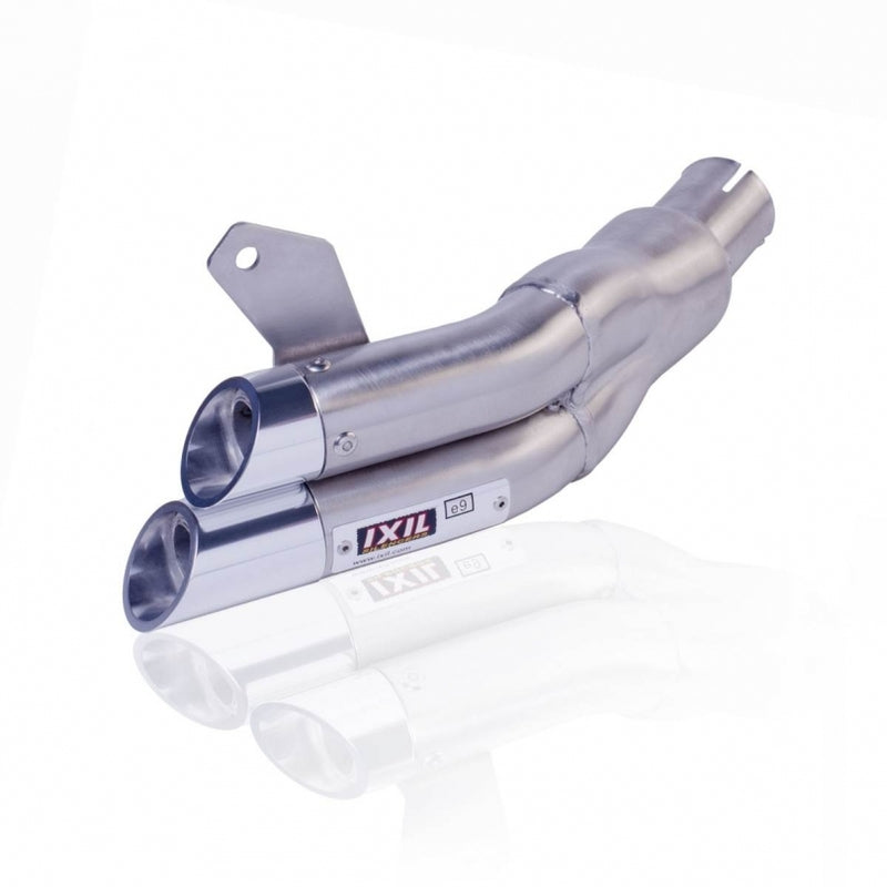 Suzuki Sfv 650 [IXIL] - Hyperlow Endtopf Edelstahl / Endkappe Aluminium - XS8358V