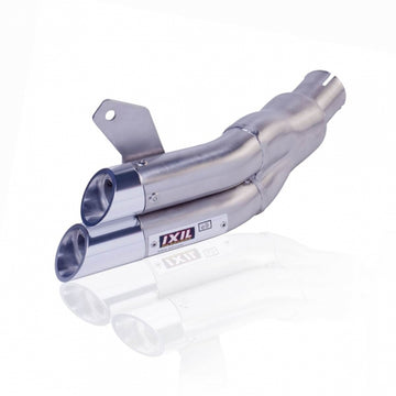 Suzuki Sfv 650 [IXIL] - Silencieux Hyperlow inox / embout aluminium - XS8358V
