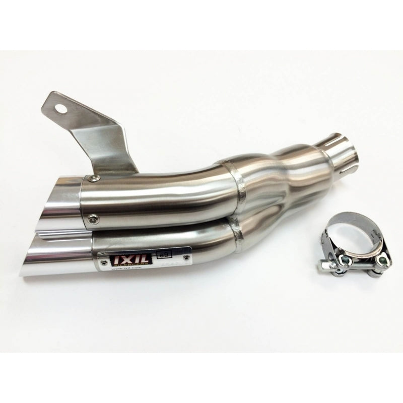 Suzuki Sfv 650 [IXIL] - Hyperlow muffler stainless steel / end cap aluminum - XS8358V