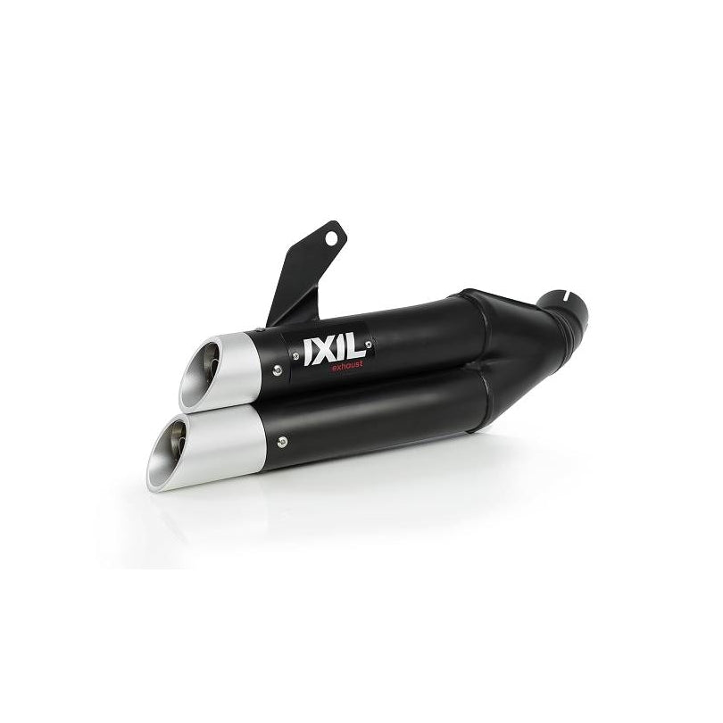 Suzuki SV 650 ABS [2016-2024] - Hyperlow Endtopf Edelstahl schwarz / Endkappe Aluminium - XS8333XB