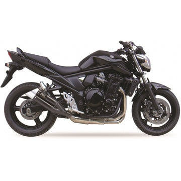 Suzuki Gsf 650 Bandit [IXIL] - Silencieux Hyperlow acier inoxydable noir / embout aluminium - XS8357XB