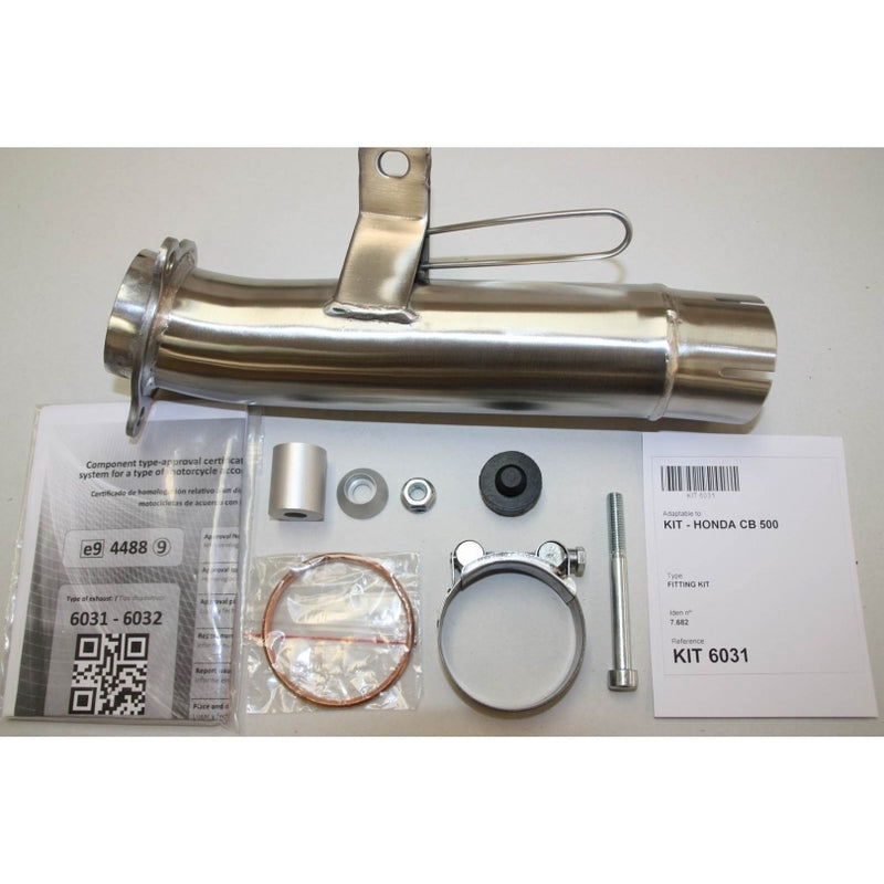 Honda Cb 200 [IXIL] - Hexoval Xtrem muffler - Honda CB 500 - S - OH6031VSE