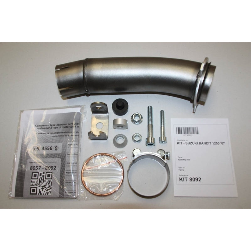 Suzuki Gsf 1250 [IXIL] - Hexoval Xtrem muffler - Suzuki GSF 1250 N Bandit - OS8092VSE
