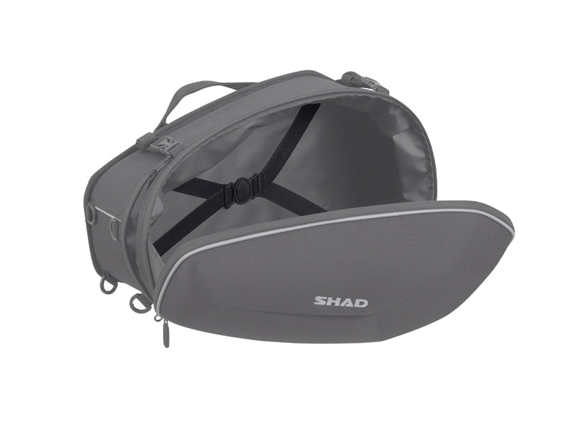 Cf Moto 700 Cl X Heritage [SHAD] - Sacoches extensibles E48 Noir - 46/58L