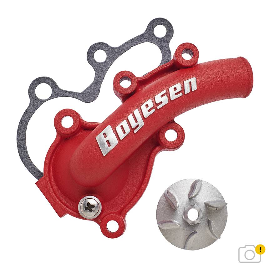 KTM 350 EXC-F Wess [2023] - SuperCooler Wasserpumpendeckel + Impeller Kit - Red