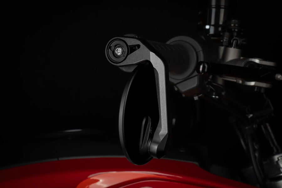 bmw r 18 [GILLES TOOLING] – Rétroviseur bout de guidon Moon rond M12