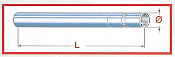 BUELL XB 9 S LIGHTNING [2003-2004] - Gabelstandrohr - 41 x 510 mm