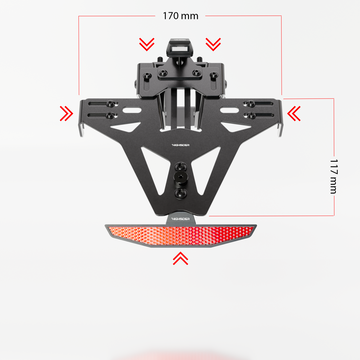 Yamaha MT-09 A2 [2024] - pro Kennzeichenhalter