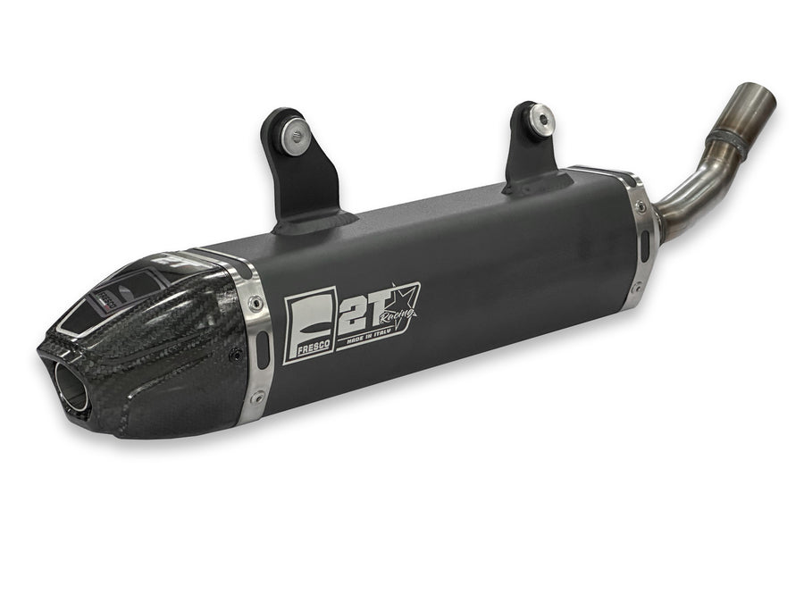 FANTIC XE 300 [2024-2026] - Carby Schalldämpfer schwarzes Aluminium/Karbon-Endkappe