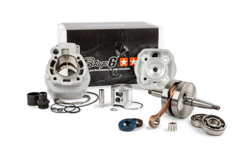 Beta RR-T SM 50 2T - Motorpack Zylinder Auspuff Big Racing 77ccm