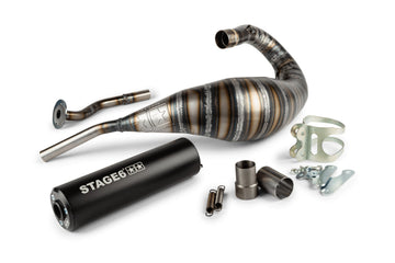 Beta RR Enduro 50 2T - Pot d'échappement 80 - 90cc CNC noir