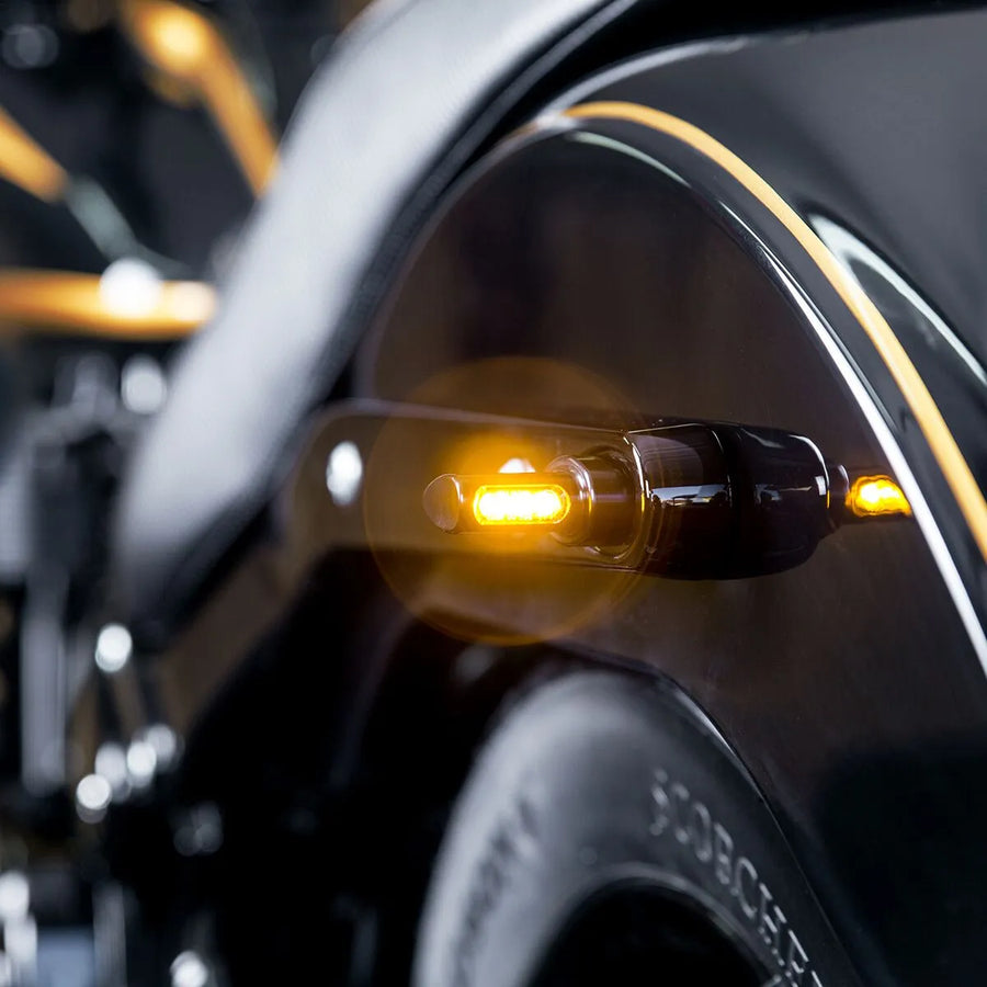 harley-davidson pan america [HEINZ BIKES] – Winglets Micro Blinker für Schutzblech