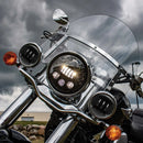 Harley-Davidson Flht 1340 Electra Glide Standard [1988, 1995] - 4-1/2" LED fog light - picture 2