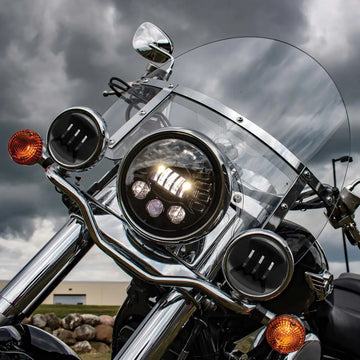 Harley-Davidson Flht 1340 Electra Glide Standard [1988, 1995] - Feu antibrouillard LED 4-1/2" - photo 2