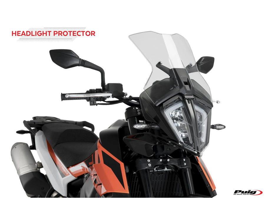 KTM 390 ADVENTURE SW [2024] – Headlight protection – Transparent