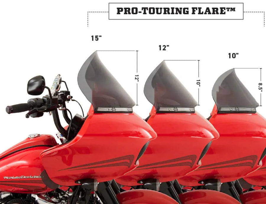 harley davidson fltruse [KLOCK WERKS] – Pare-brise Pro Touring Flare™