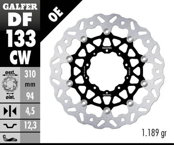 Honda NSS 750 Forza DCT [2021-2026] - brake discs - picture 2