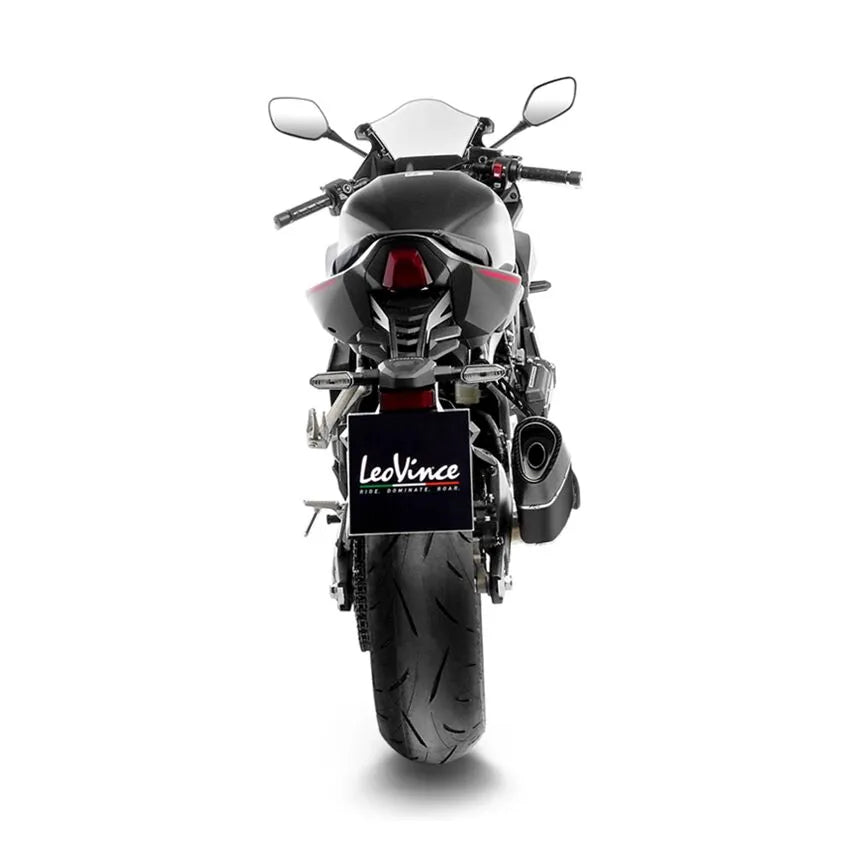 Honda CB 650 R [Leovince]-Footrest dismay