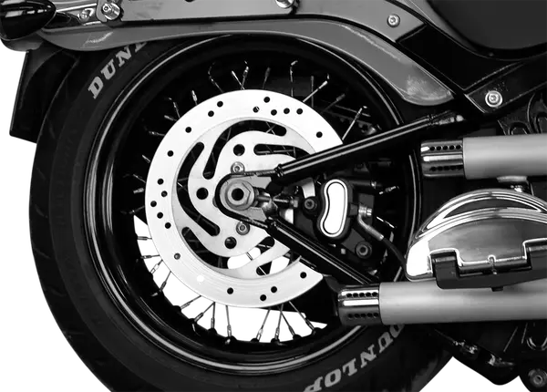 Harley-Davidson FLST 1340 Heritage Softail [1990] - Legend air suspension for Softail models - picture 8