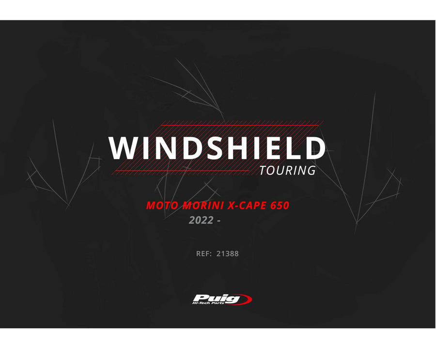 MOTO MORINI X-CAPE 700 [2024] – Bulle Touring – Transparent