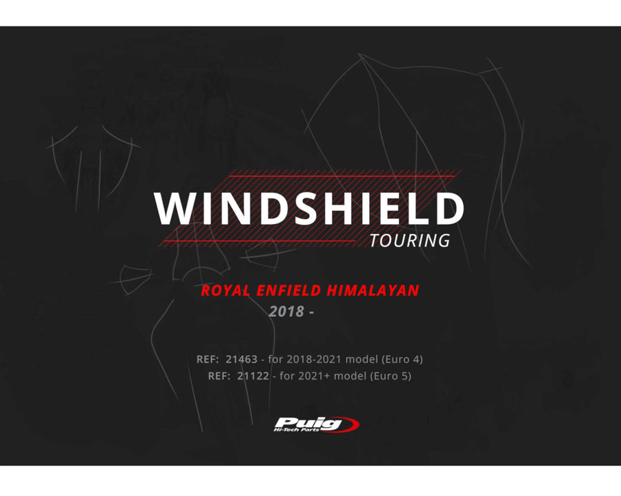 ROYAL ENFIELD HIMALAYAN 410 [2023] – Bulle Touring – Teintée