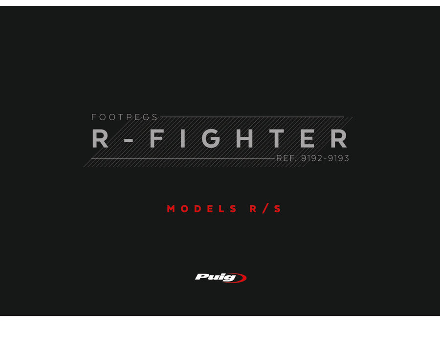 KTM RC 390 [2025] – R-Fighter Fußrasten – Titan