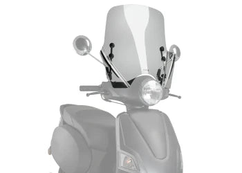 APRILIA SR 50 R [2014] – Bulle scooter City Touring – teintée