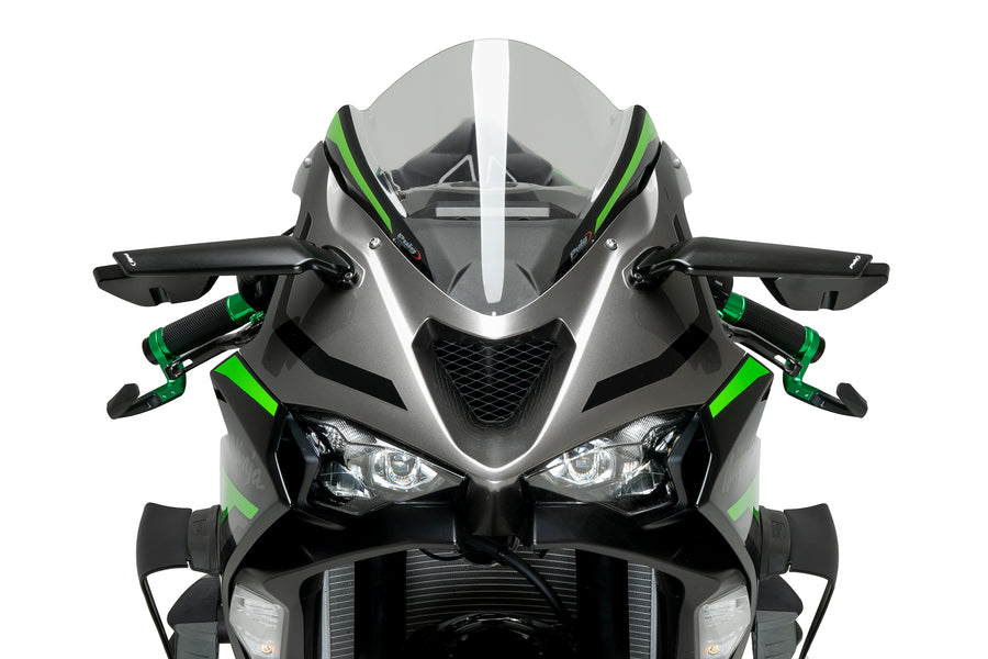KAWASAKI ZX-6R NINJA [2025] – Z-Racing Scheibe – Schwarz