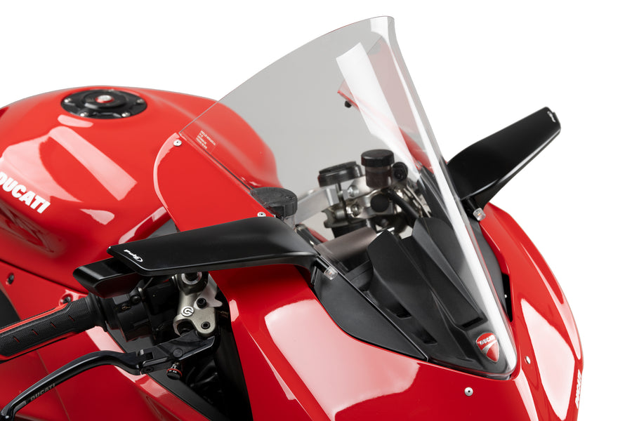 DUCATI PANIGALE V2 [2024] – Rétroviseur Aileron – Noir