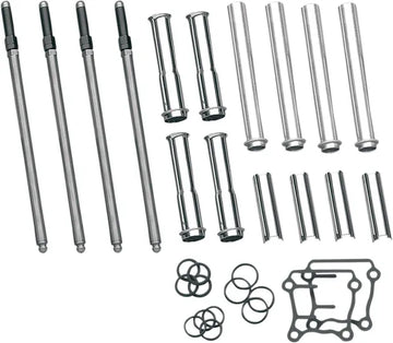 Harley-Davidson FLRT 1690 Freewheeler [2015-2016] - Set mit verstellbaren Stößelstangen und verchromten Abdeckungen – Bild 2
