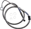 harley davidson flstc [DRAG SPECIALTIES] – Verlängerte Edelstahl-Bremsleitung-1
