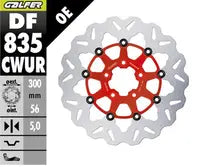 Harley-Davidson XL 883 L Low [2017] - Disque de frein Wave® – surface : orange, argent – photo 10