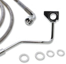 harley davidson fltr [DRAG SPECIALTIES] – Edelstahl-Bremsleitungs-Kit in verlängerter Ausführung-2