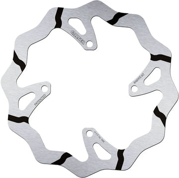 Kawasaki Klx 450 R [2012-2013, 2017-2018, 2019-2024] - DISQUE DE FREIN FIXE WAVE RAINURÉ OVERSIZE – Photo 1