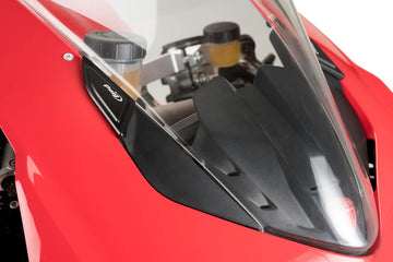 DUCATI PANIGALE V2 [2024] – Coques de rétroviseurs – Noir - 0