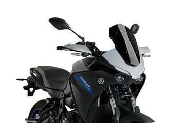 YAMAHA TRACER 7 GT [2024] - Bulle sport PUIG | Noir | PUIG20433N