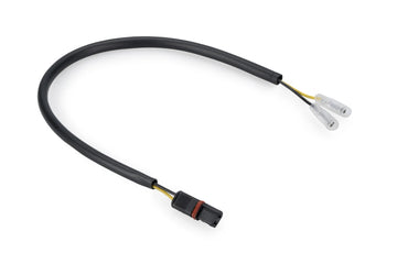 BMW S 1000 RR [2025] – Plug&Play cable set for license plate lighting – black - 0