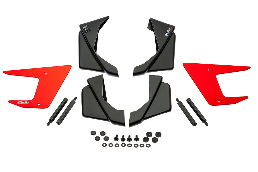 YAMAHA MT-07 [ab 2021] - Downforce Naked Spoiler-Kit | Rot | PUIG 20621R
