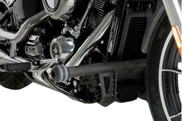 HARLEY DAVIDSON SOFTAIL STREET BOB FXBB [2019] – Opie Crash Bar – Noir - 0