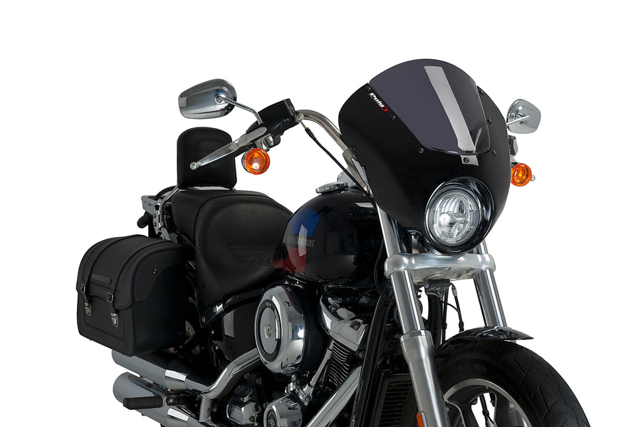 HARLEY-DAVIDSON SOFTAIL LOW RIDER FXLR [2020] - Carénage de lampe Dark Night | Fortement tonique | PUIG21096F