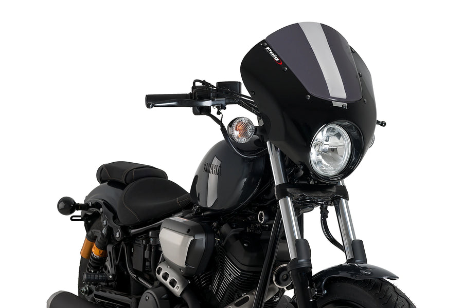YAMAHA XV 950 R [2020] - Carénage de lampe Dark Night | Fortement tonique | PUIG21109F
