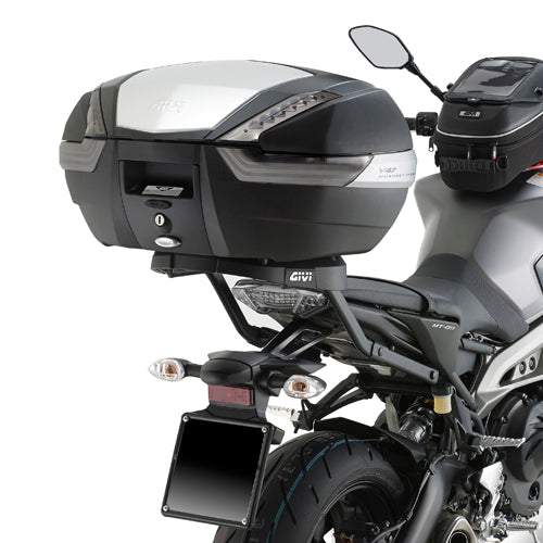 Yamaha MT 09 [GIVI] - Support top case pour valises MONOKEY® ou MONOLOCK® à monter avec la platine MONOKEY® M5
